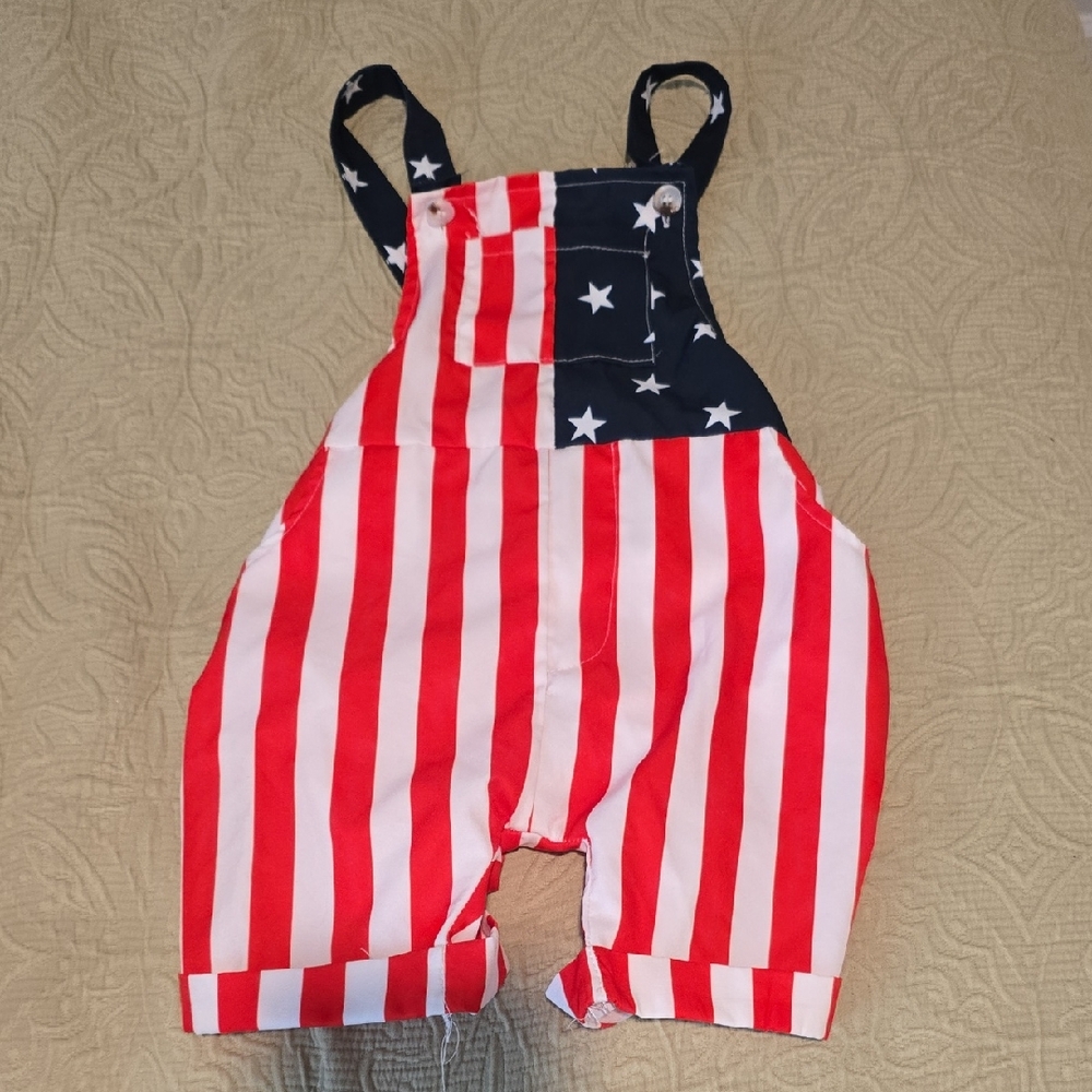 Star-Spangled Kids Overalls